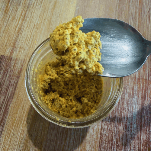Pumpkin Pie Chia Seed Pudding Spoon